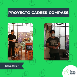 Casa Javier exponiendo sus metas académicas y profesionales 